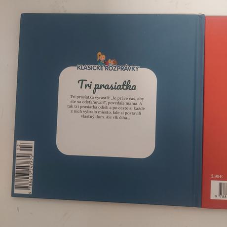 Klasicke rozpravky tri prasiatka,