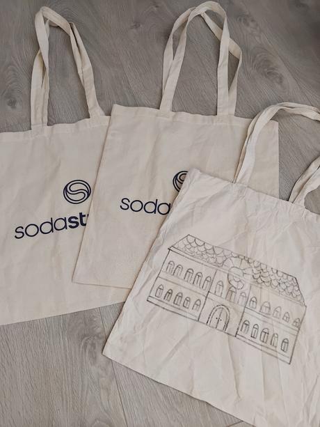 3x látkové tašky,