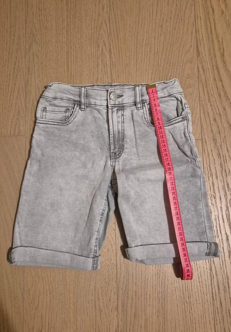 Zara krátke riflové nohavice šedé 140, zara,140