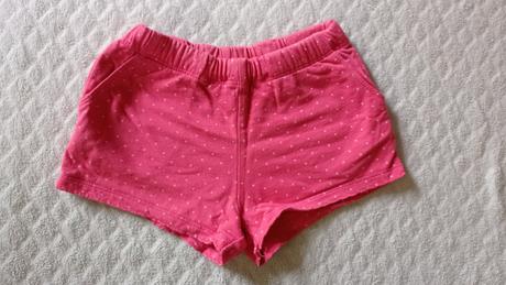 Bodkované kraťasy, h&m,104