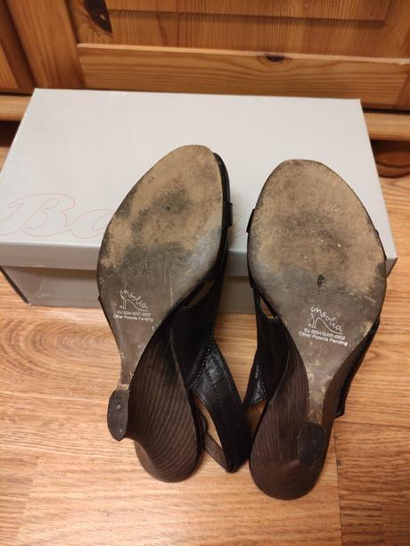 Kožené sandálky baťa insolia, baťa,39