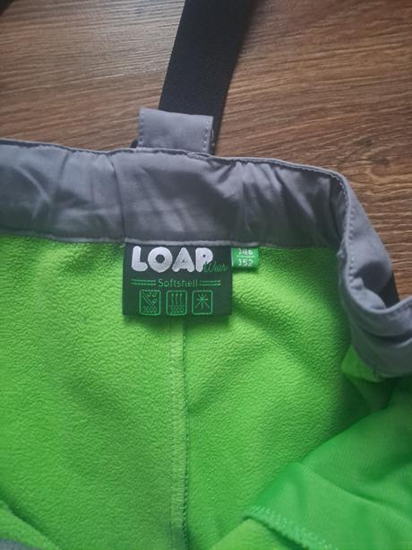 Softshelové zateplené nohavice loap, loap,74