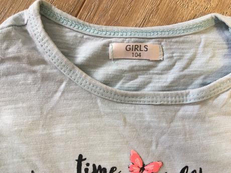 Tricko s volanikovymi minirukavkami, pepco,104