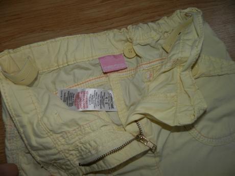 Žlté nohavice - nenosené , cherokee,110