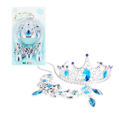 Set pre princeznú - korunka, náušnice, náhrdelník,