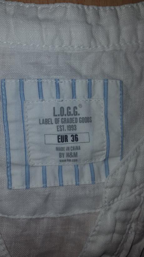 Biela košeľa hm č.36, h&m,36