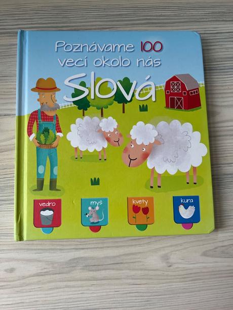 Kniha poznávame 100 vecí okolo nás - slová, 