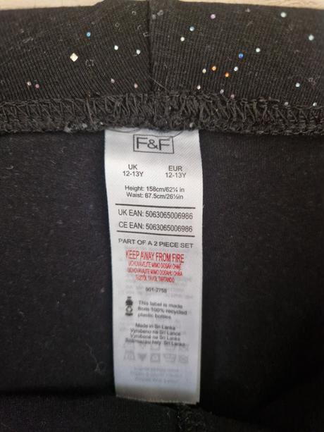 Leginy 158 cierne f&f, f&f,158
