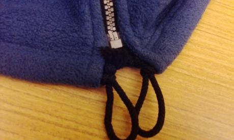 Dámska fleesová mikina s kapucňou, s