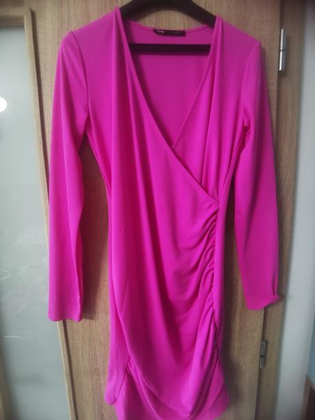 Šaty ružové, sinsay,s