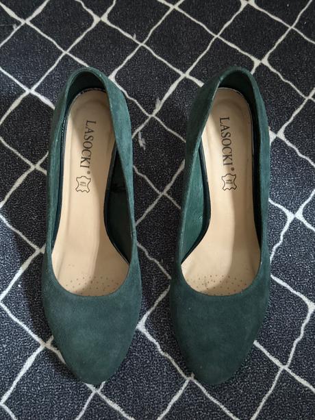 Kožené lodičky, lasocki,38