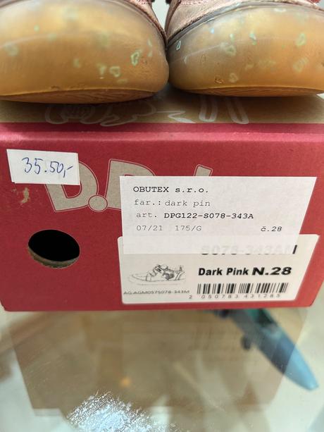 Dievcenske topanky d.d. step, d.d.step,28