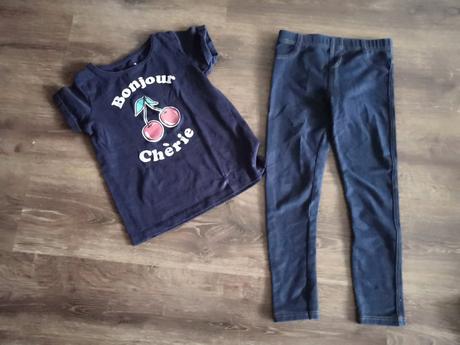 Riflové legíny, primark,134