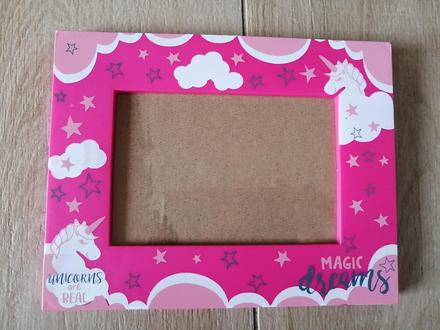 Rámik na fotku 9x13 cm jednorožec, 