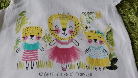 3 vzorované tričká vel. 92, 92