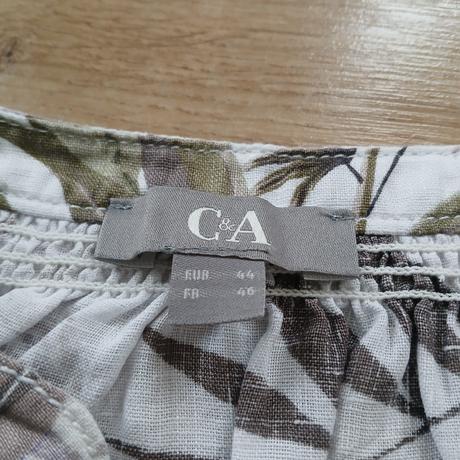 Ľanová letná blúzka, c&a,44