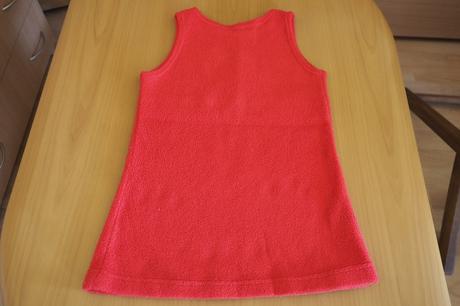 Flisové šaty s ovečkou, 104