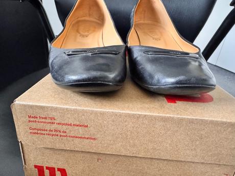 Kožené lodicky tods v 38, 38