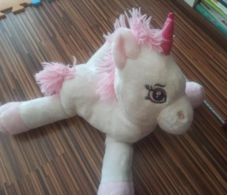 Plysak jednorozec cca 45cm,