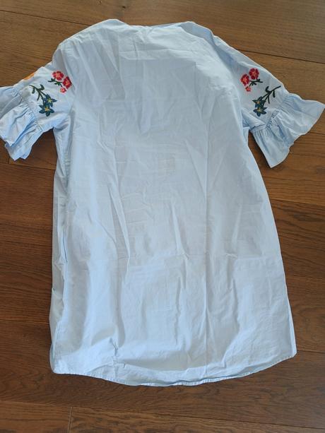Letné mini košeľové šaty, zara,s