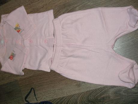 Dupačky, polodupky, 2x čiapočka, kabátik, 56