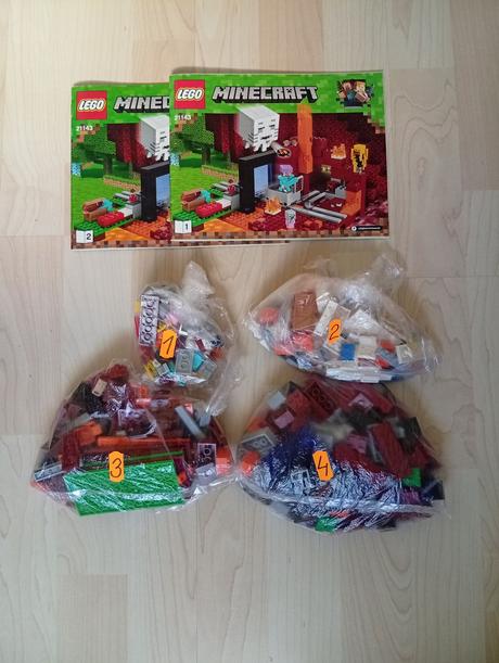 Lego minecraft 21143 podzemná brána, 
