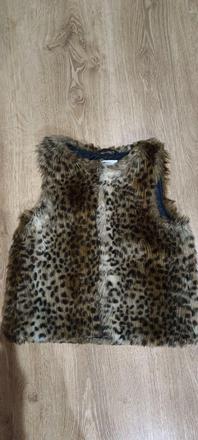 Vesta s lepoardim vzorom, zn.h&m ,veľ.134, h&m,134