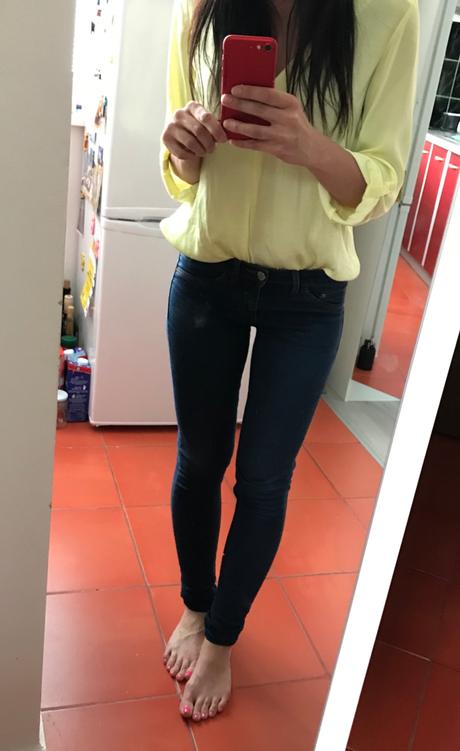 Damske skinny, tally weijl,34