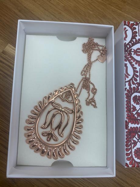 Petra toth náhrdelník veľký tulipán, petra toth