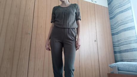 Dámsky khaki overal, veľ. s, s