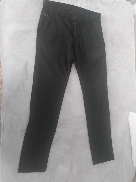 Chlapčenské nohavice spoločenské, s