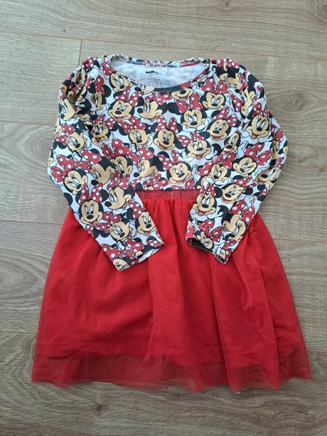Dievčenské šaty minnie, 104