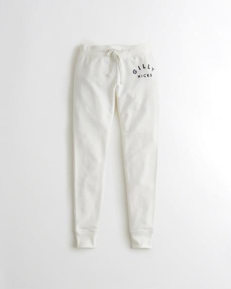 Biele skinny leggings gilly hicks vel.m, abercrombie&fitch,m