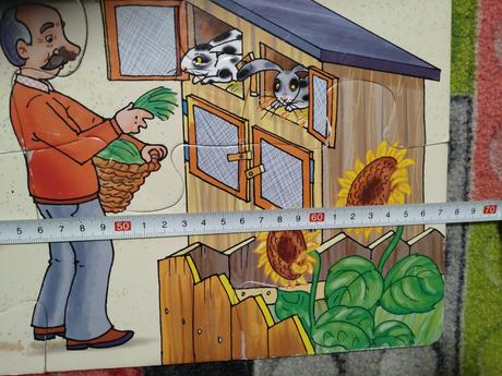 Veľké puzzle farma,