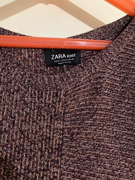 Šaty - tunika - sveter - zara, zara,m