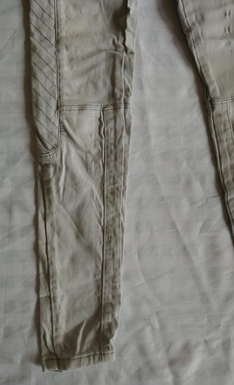 Elastické svetlo sivé rifle, one love denim, xxs, denim,xs