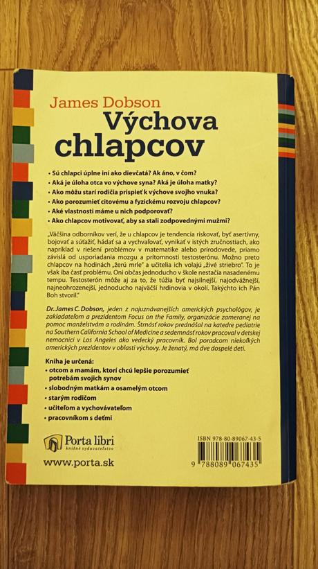 James dobson- výchova chlapcov, 