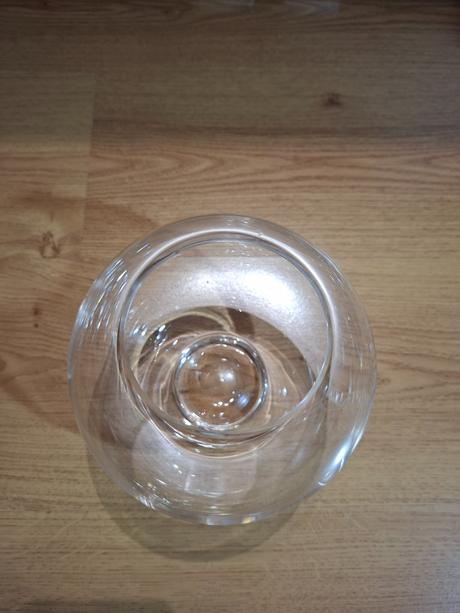 Sklenená dekoračná dóza, 