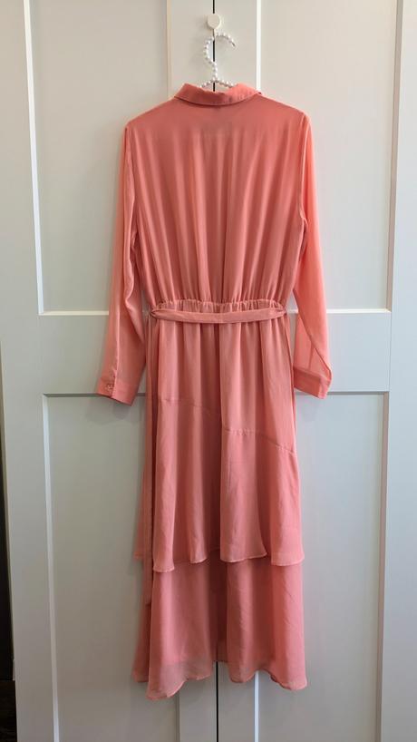 Koralové šaty dorothy perkins, dorothy perkins,l