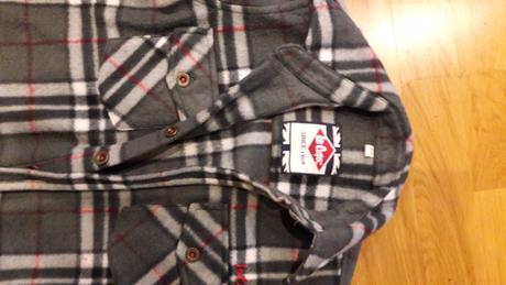 Flaušová košeľa., lee cooper,128