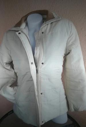 Dámska bunda, svetlobéžová, m/l, 38/40, l / m