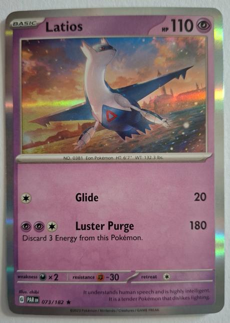 Pokémon karty "paradox rift" (2),