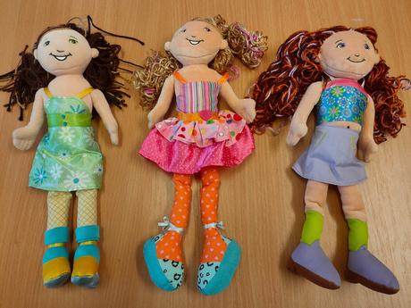 Látkové bábiky a plyšové hračky,