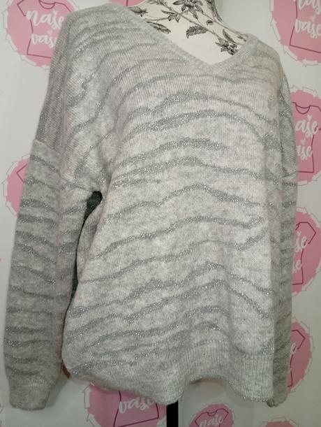 Elastický sveter 44-48, 46