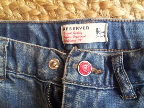 Riflíky slim reserved vel.116, reserved,116