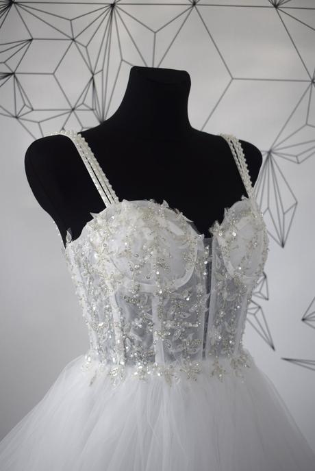 Nové svadobné šaty za skvelú cenu, 32 / 34 / 36 / s / xs