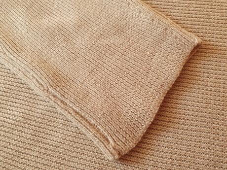 Pulóver béžový, h&m,m