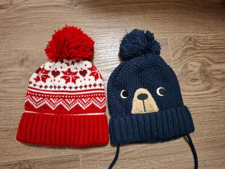 Predám 2 zimné čapice, pepco,92