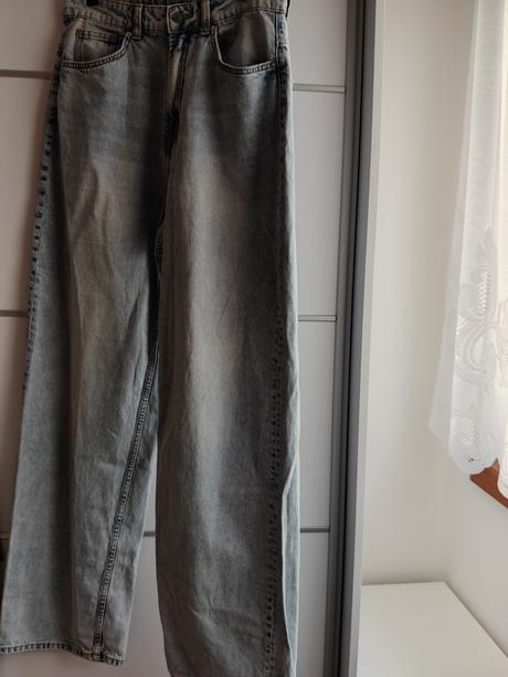 H&m moderné, štýlové, trendy dámske rifle, h&m,l