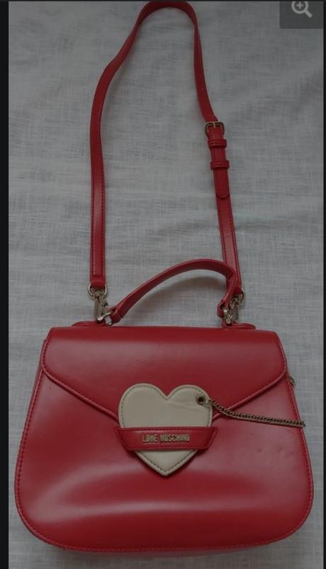 Kabelka love moschino so srdieckom, love moschino